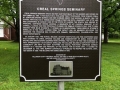 Creal Springs College Marker Dedication