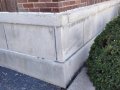 Plinth tuckpointing done Sept 2025